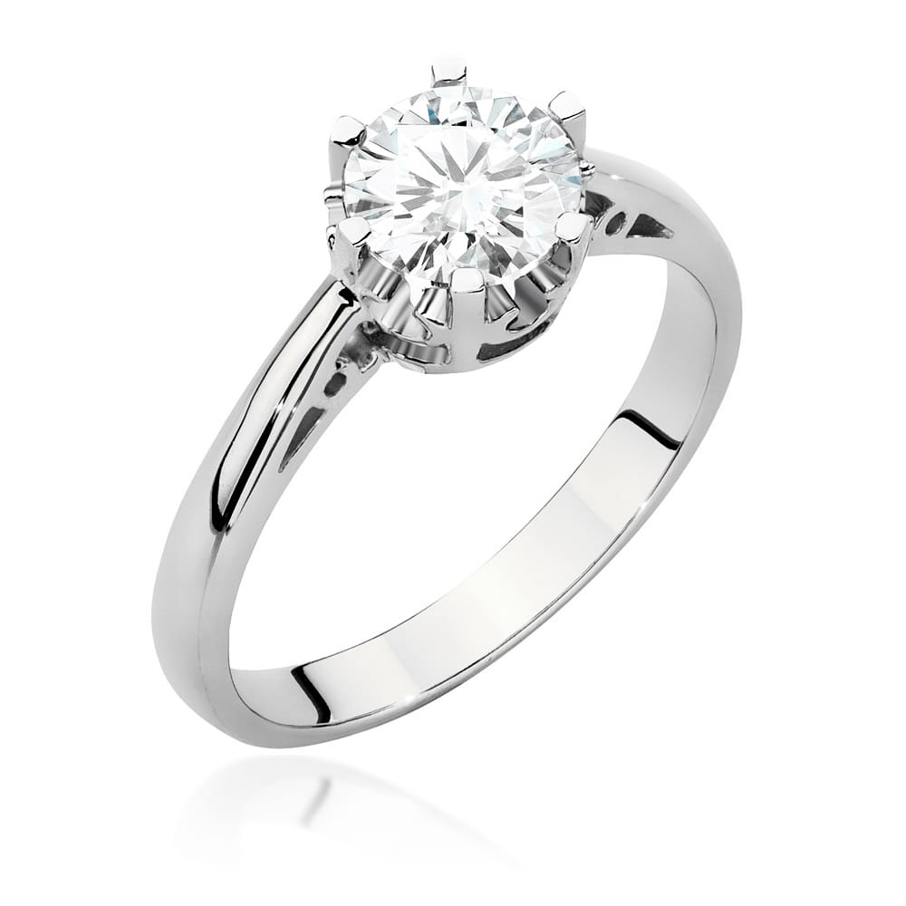 Inel Aur 9K cu Diamant Natural 1.00 ct