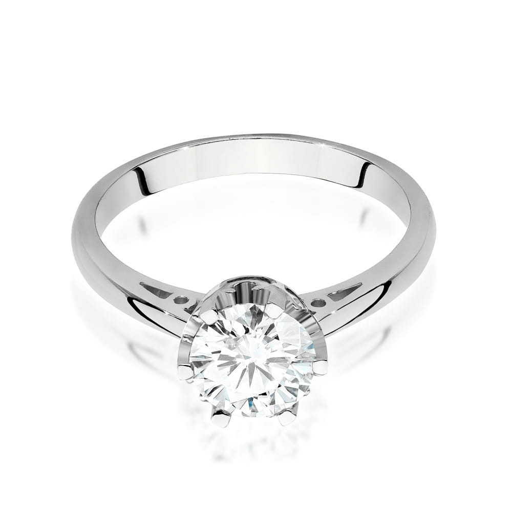 Inel Aur 9K cu Diamant Natural 1.00 ct
