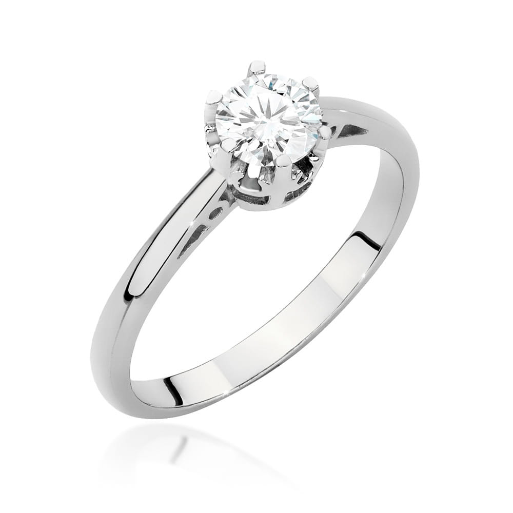 Inel Aur 9K cu Diamant de Laborator 0.50 ct