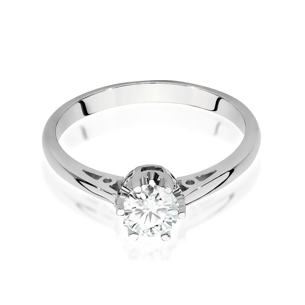 Inel Aur 9K cu Diamant de Laborator 0.50 ct