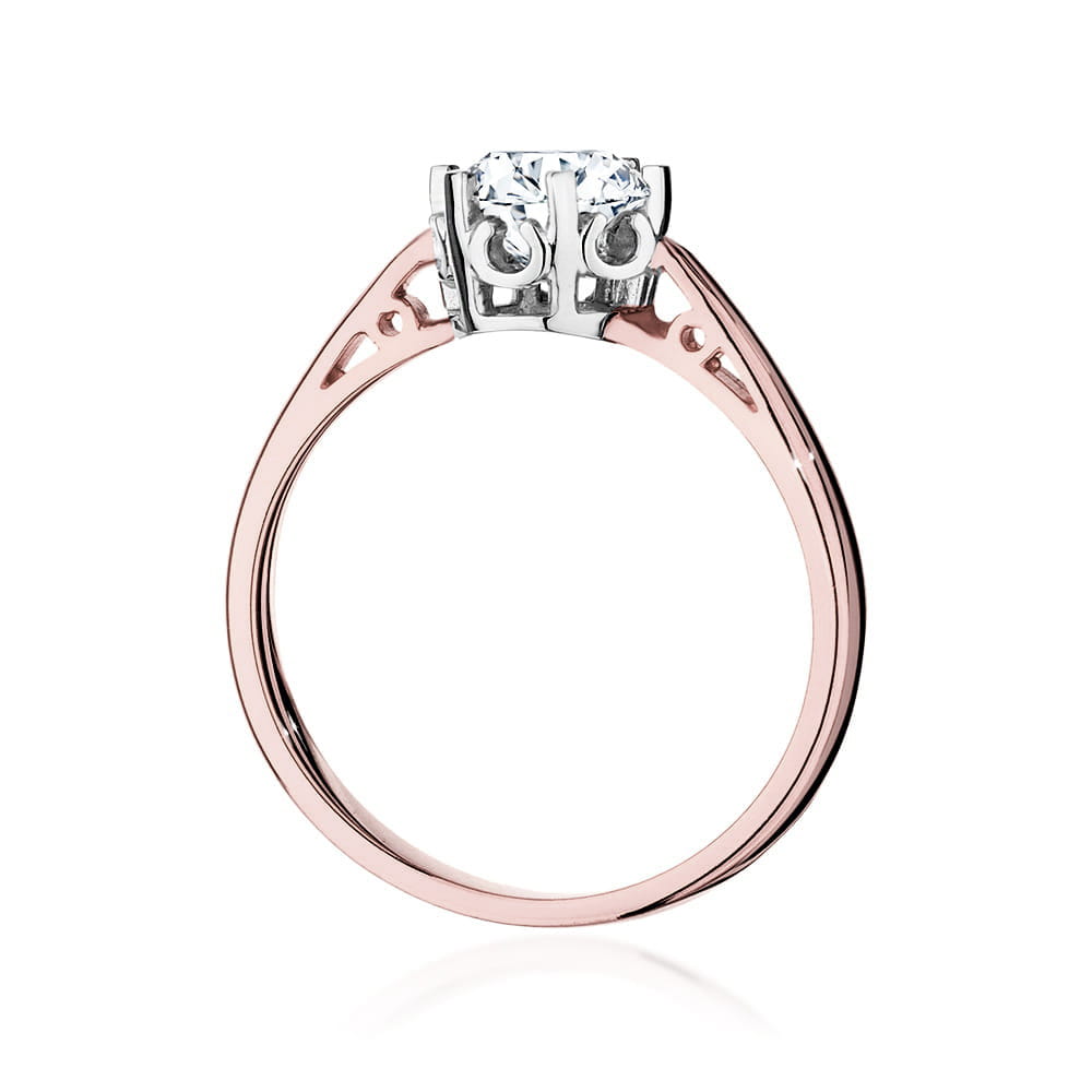Inel Aur 14K cu Diamante de Laborator 0.70 ct