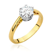 Inel Aur 14K cu Diamant de Laborator 0.70 ct