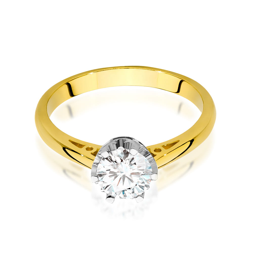 Inel Aur 14K cu Diamante de Laborator 0.70 ct