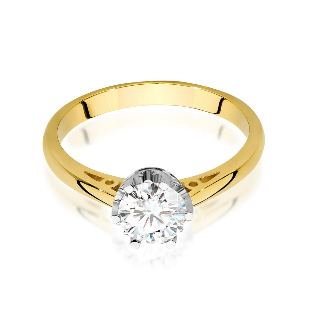 Inel Aur 9K cu Diamant de Laborator 0.70 ct