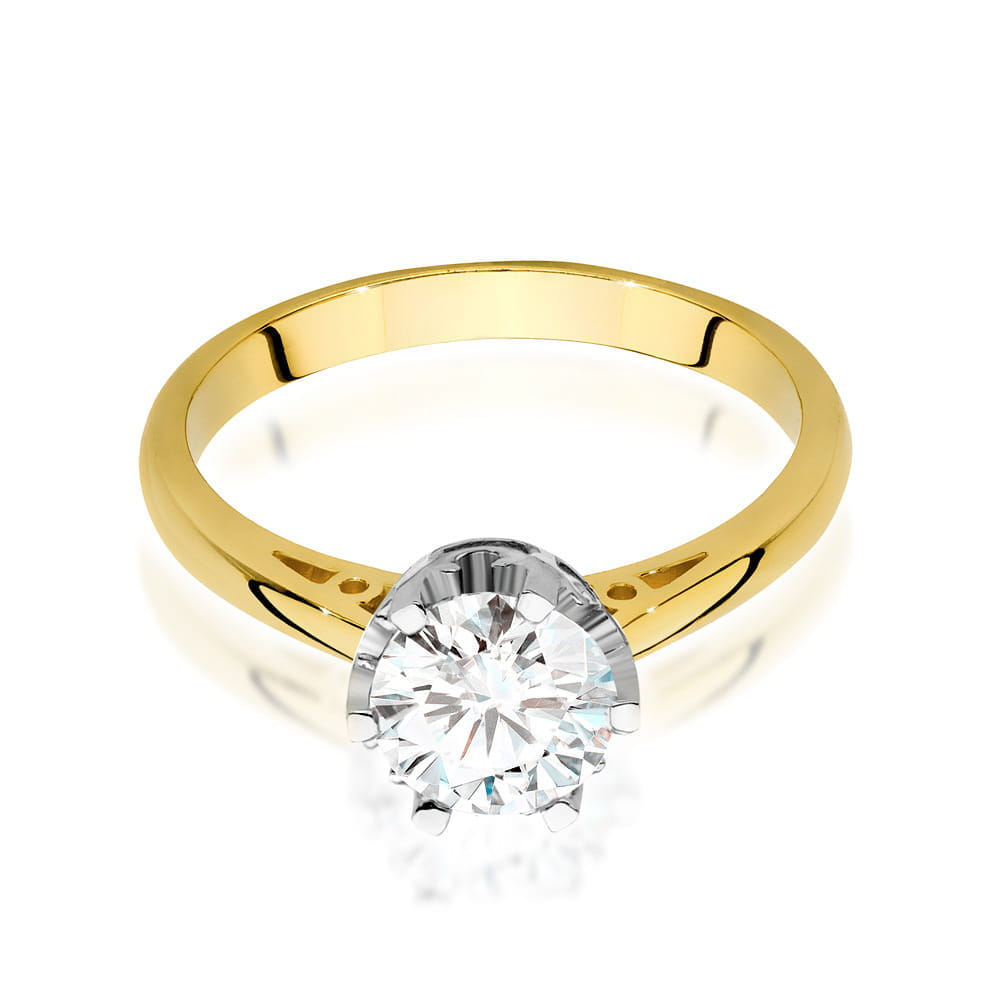 Inel Aur 9K cu Diamant de Laborator 1.00 ct