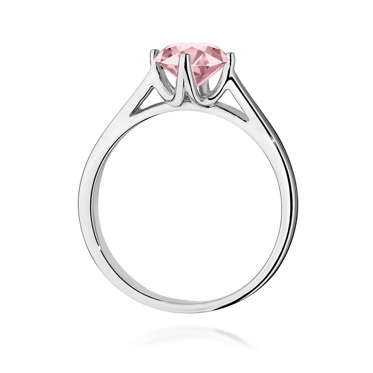 Inel Aur 14K cu Diamant Roz de Laborator 1.00 ct