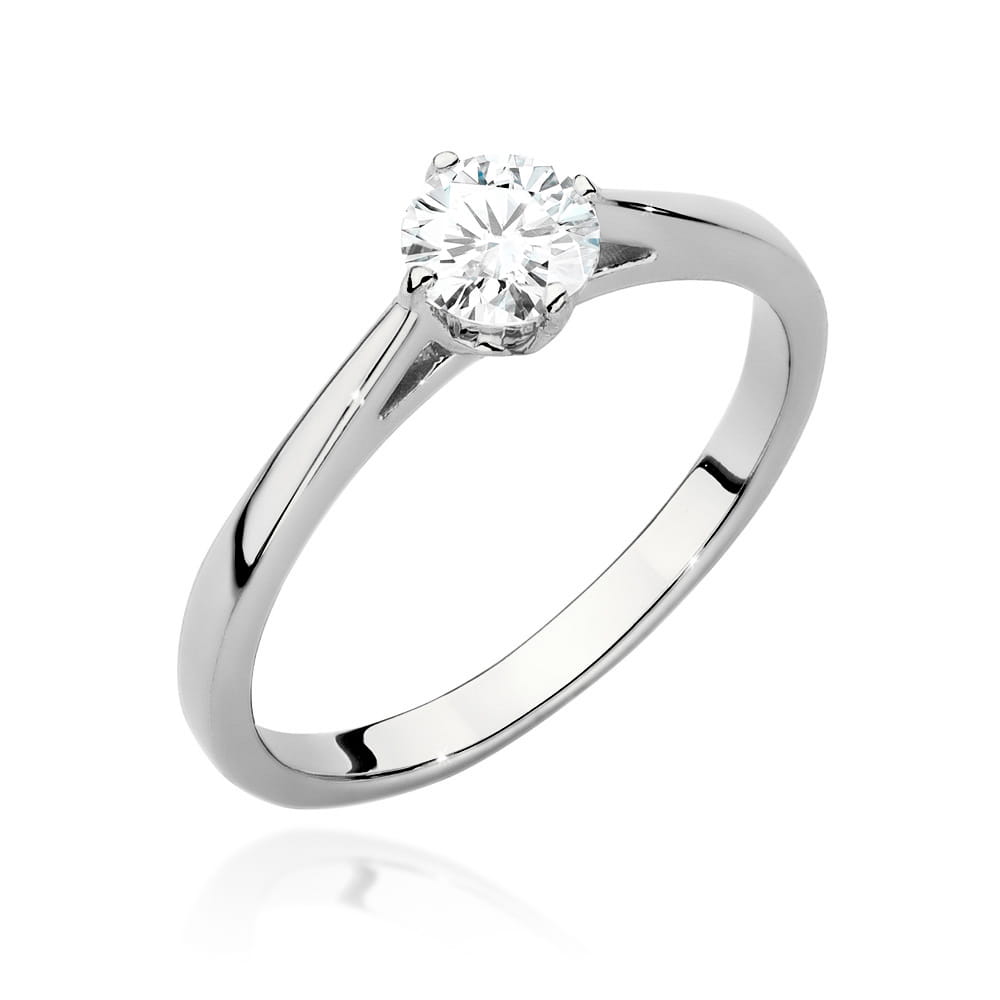 Inel Aur 9K cu Diamant Natural 0.40 ct