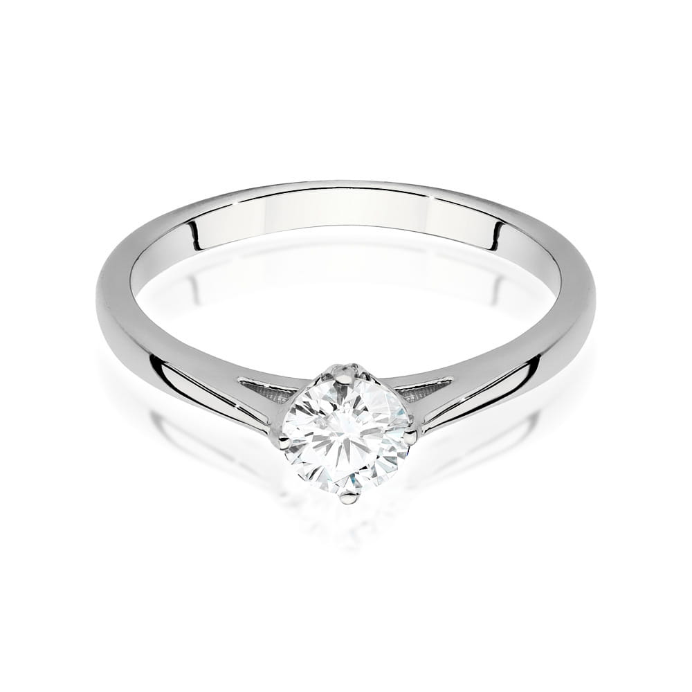 Inel Aur 9K cu Diamant Natural 0.40 ct