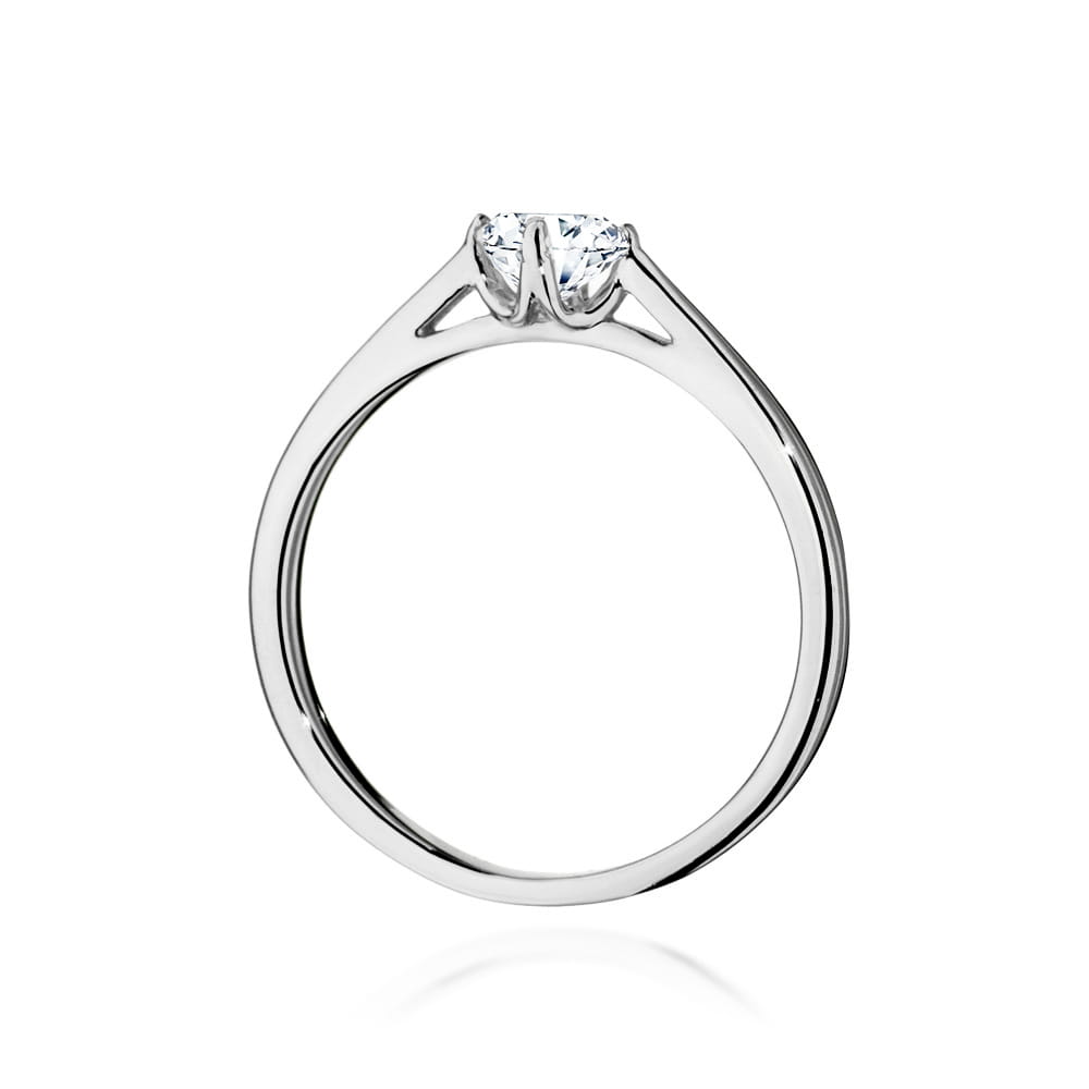 Inel Aur 9K cu Diamant Natural 0.40 ct