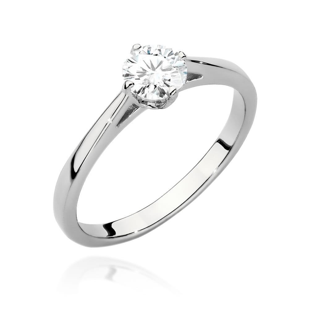 Inel Aur 9K cu Diamant Natural 0.50 ct