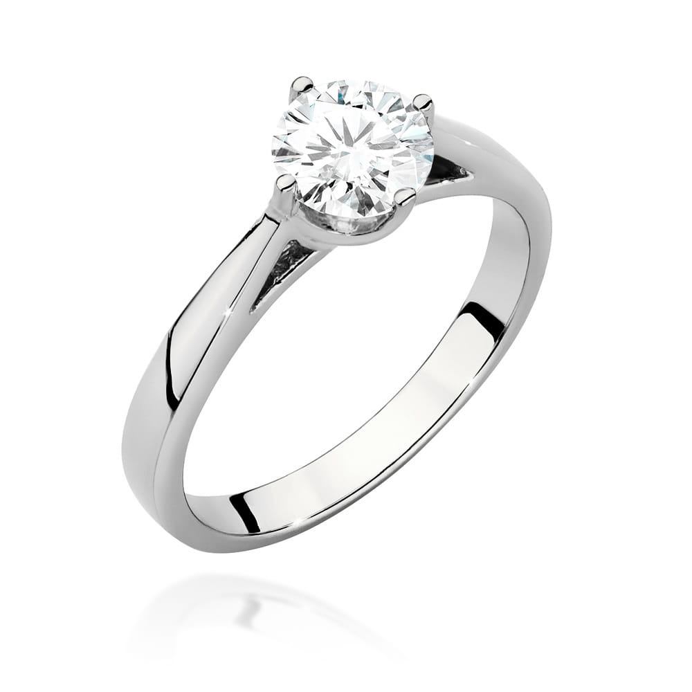 Inel Aur 9K cu Diamant Natural 0.70 ct