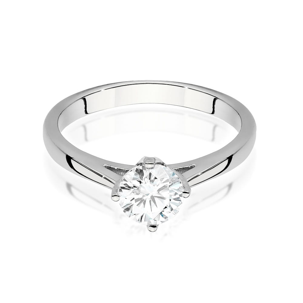 Inel Aur 9K cu Diamant Natural 0.70 ct
