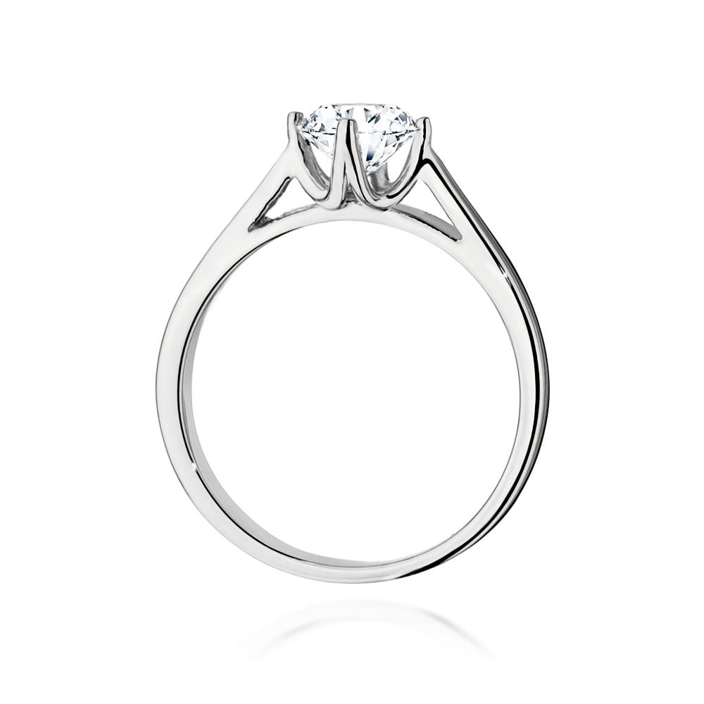 Inel Aur 9K cu Diamant Natural 0.70 ct