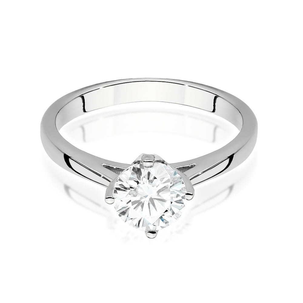 Inel Aur 9K cu Diamant Natural 1.00 ct