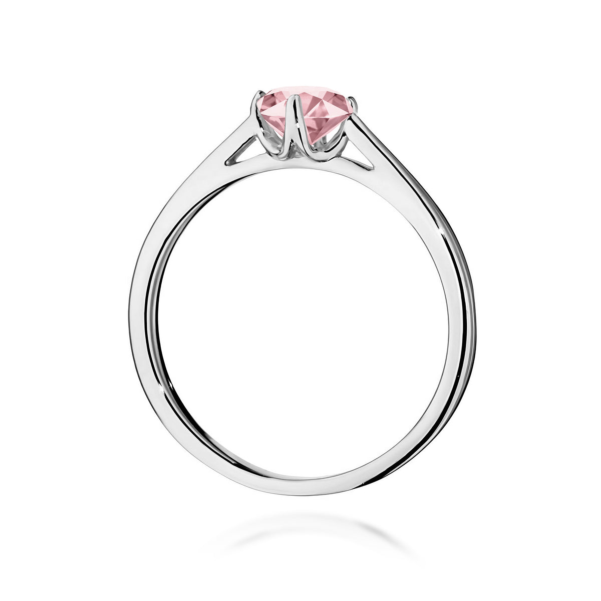 Inel Aur 9K cu Diamant Roz de Laborator 0.50 ct