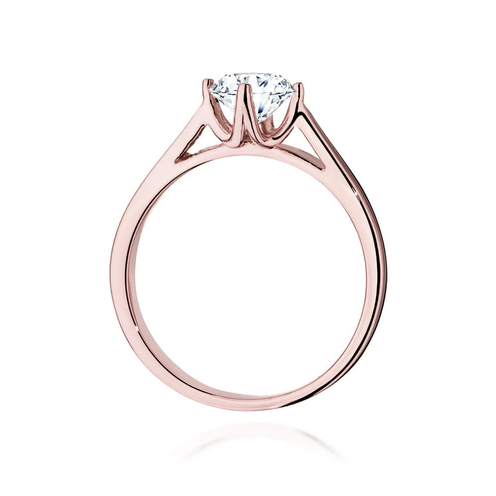 Inel Aur 14K cu Diamante de Laborator 0.70 ct