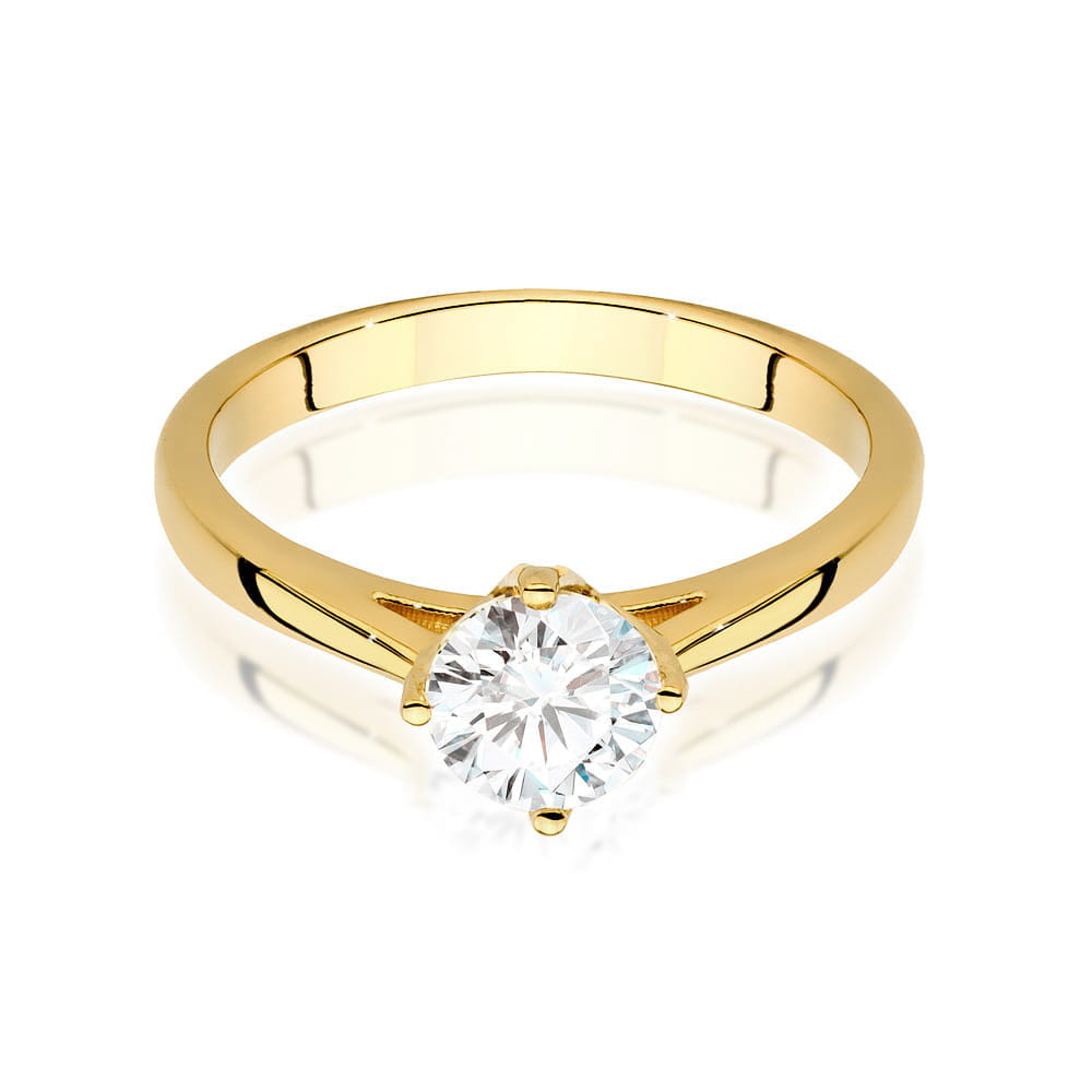 Inel Aur 9K cu Diamant de Laborator 0.70 ct