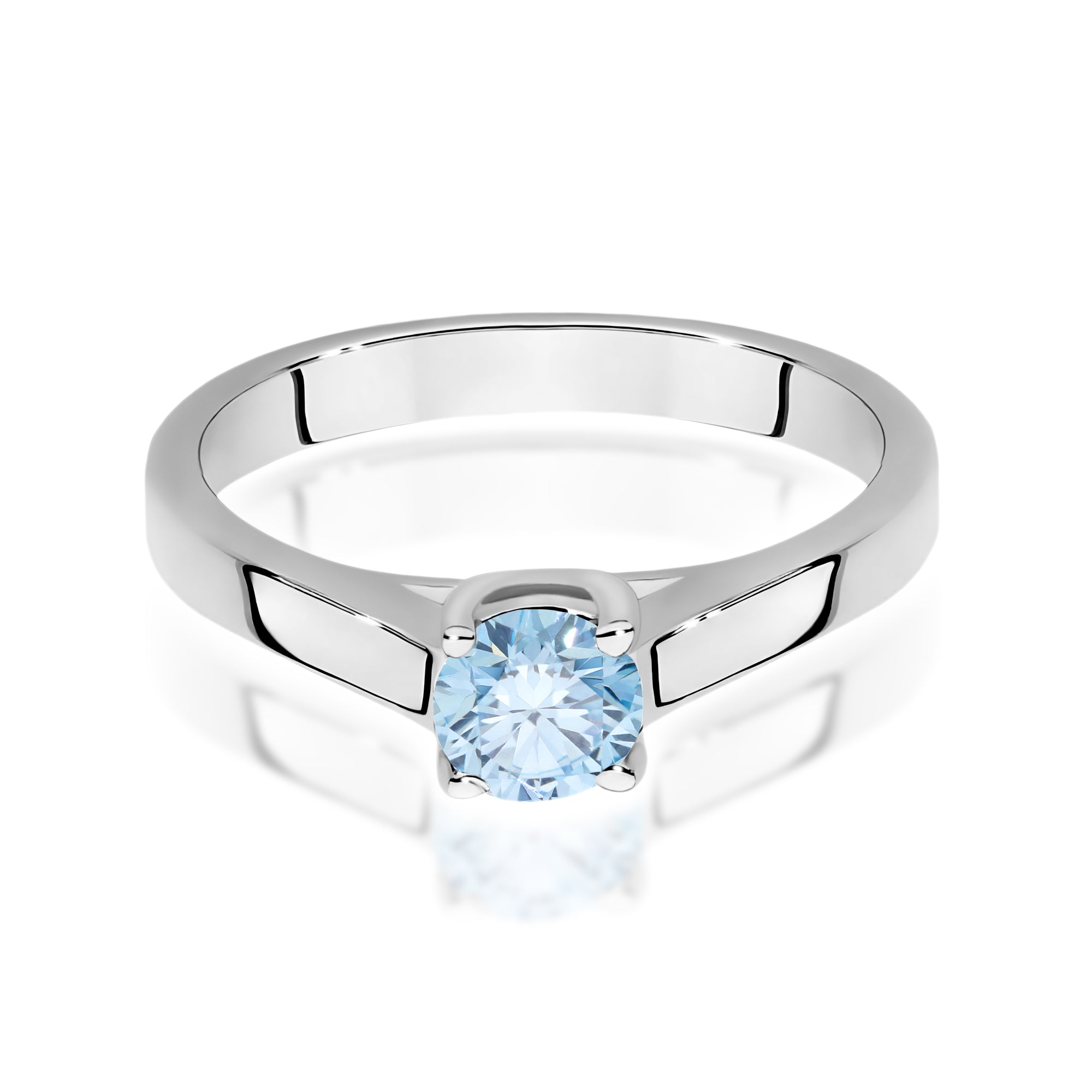 Inel Aur 14K cu Diamant de Laborator 0.50 ct
