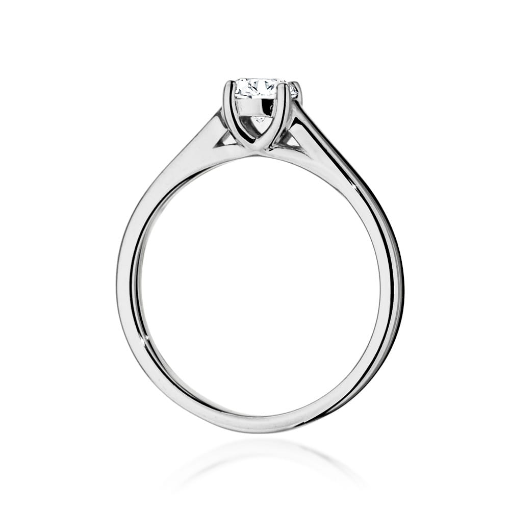 Inel Aur 9K cu Diamant Natural 0.40 ct