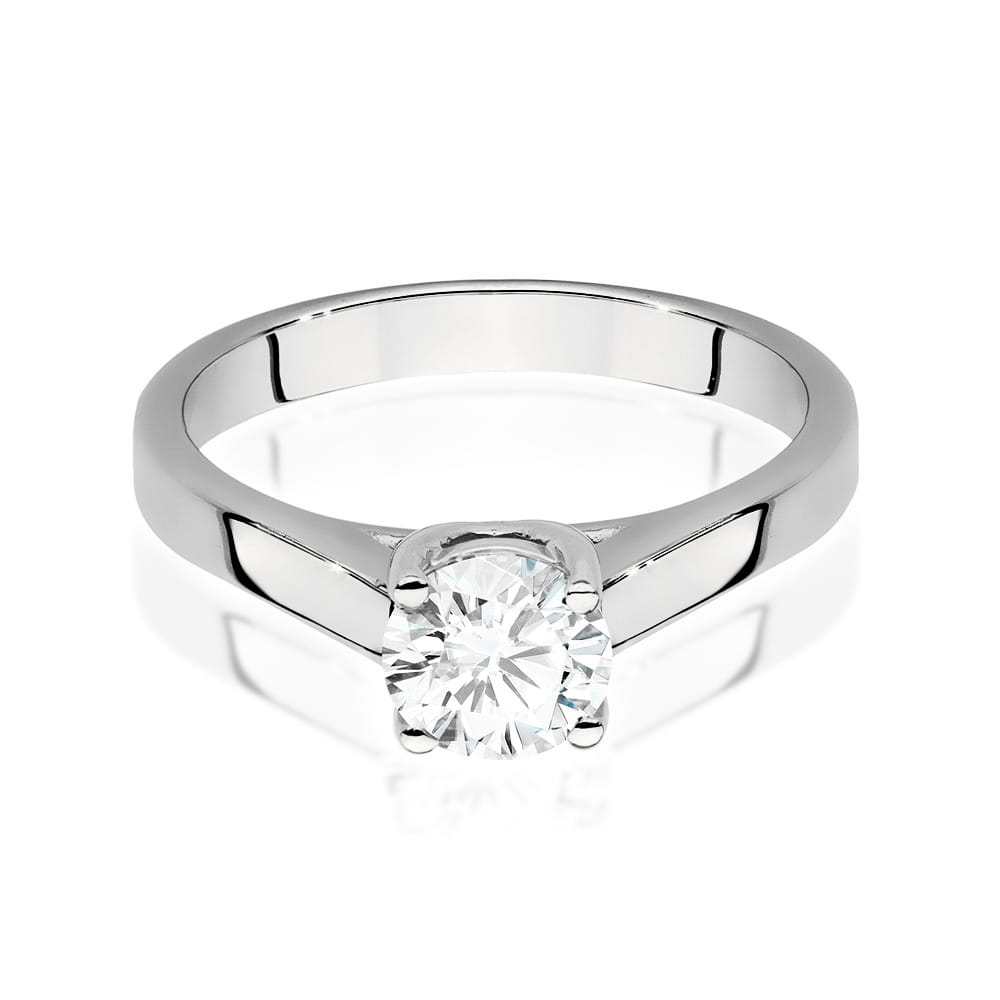 Inel Aur 9K cu Diamant Natural 0.70 ct