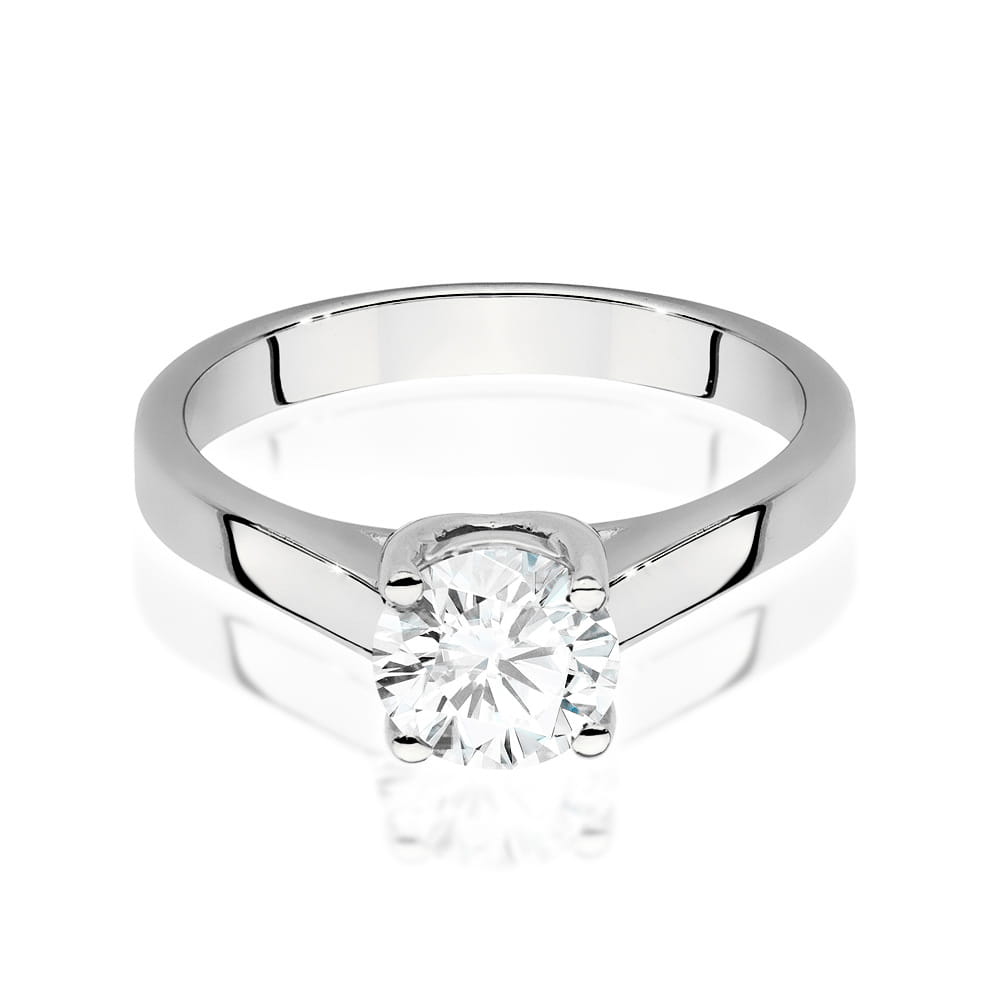 Inel Aur 9K cu Diamant Natural 1.00 ct