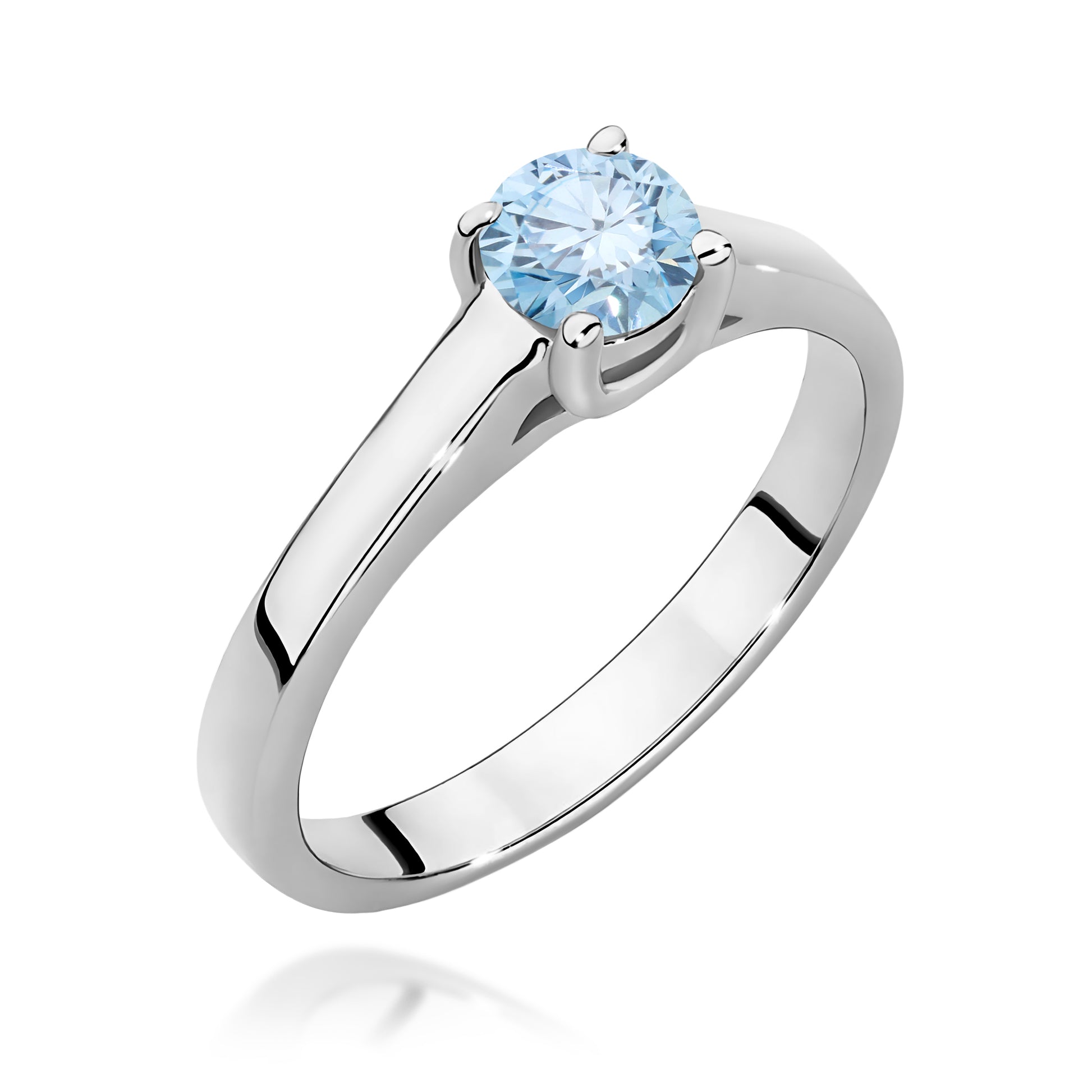 Inel Aur 9K cu Diamant de Laborator 0.50 ct