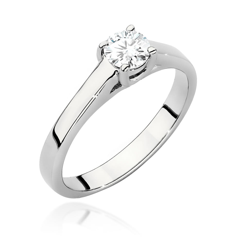 Inel Aur 9K cu Diamant de Laborator 0.40 ct