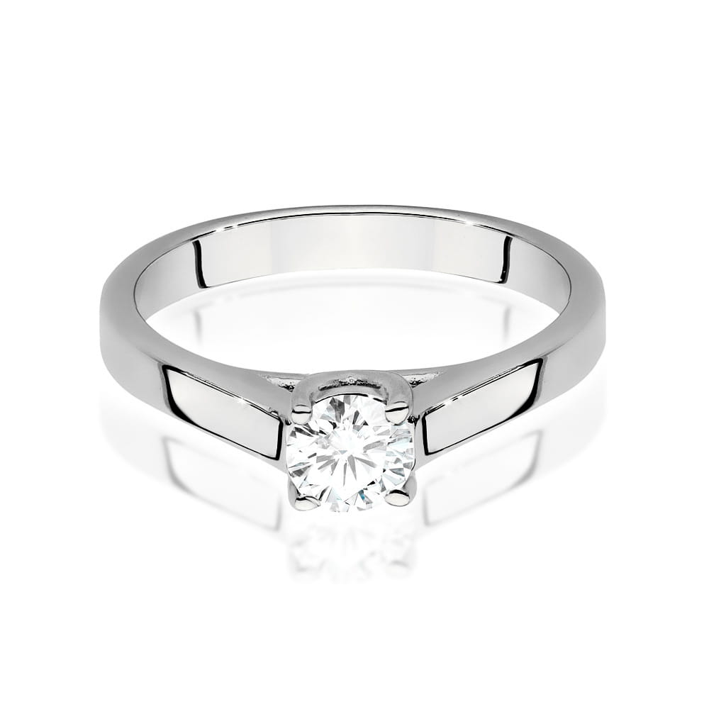 Inel Aur 9K cu Diamant de Laborator 0.40 ct