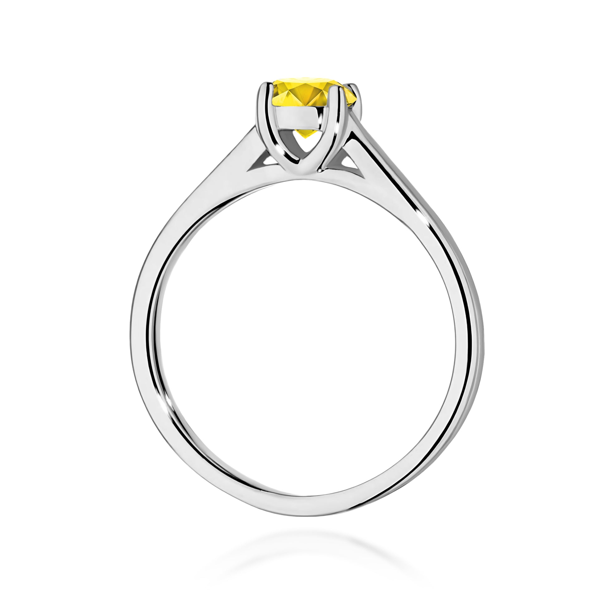 Inel Aur 9K cu Diamant de Laborator 0.50 ct