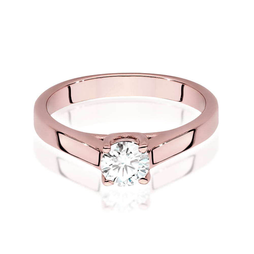 Inel Aur 14K cu Diamante de Laborator 0.50 ct
