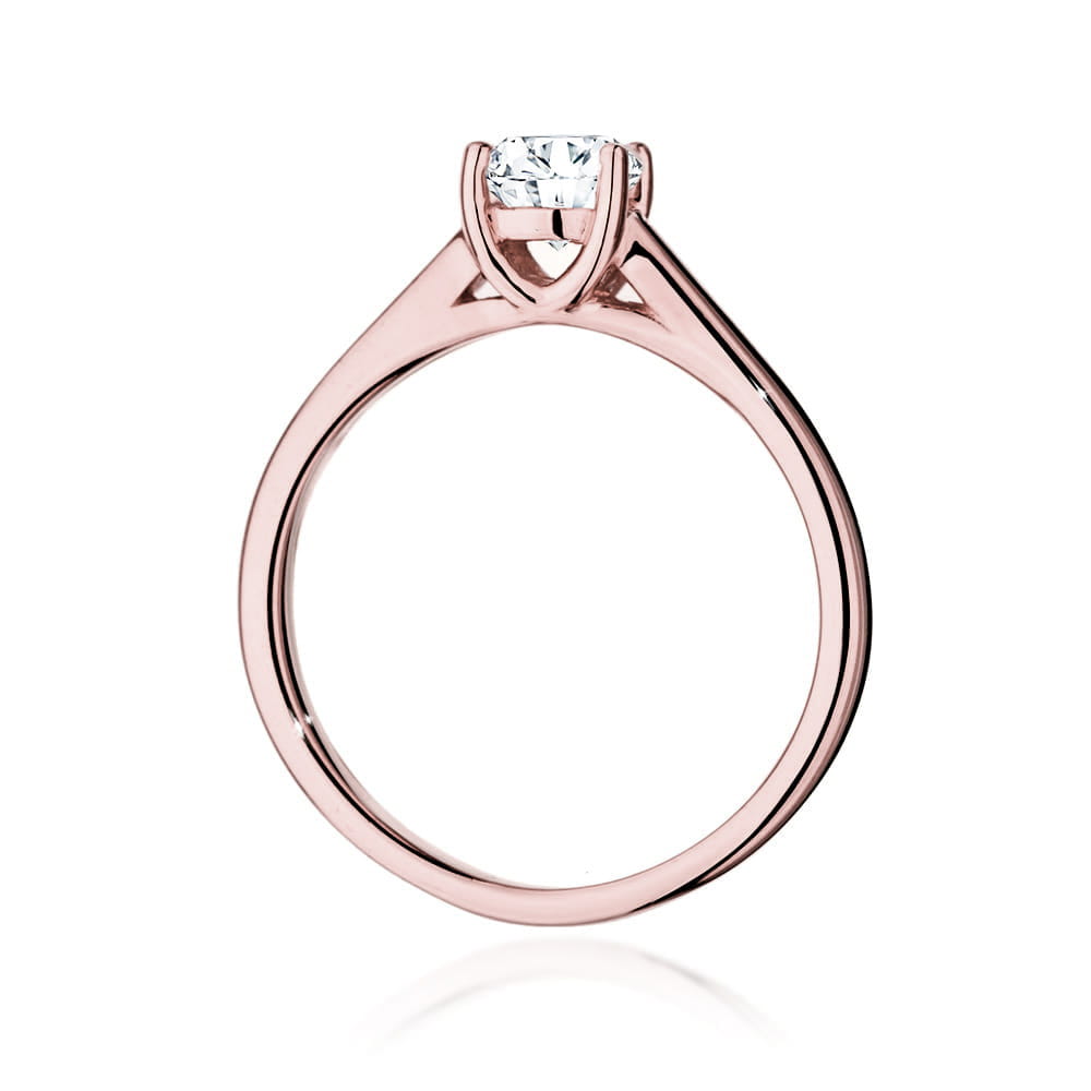 Inel Aur 14K cu Diamante de Laborator 0.70 ct