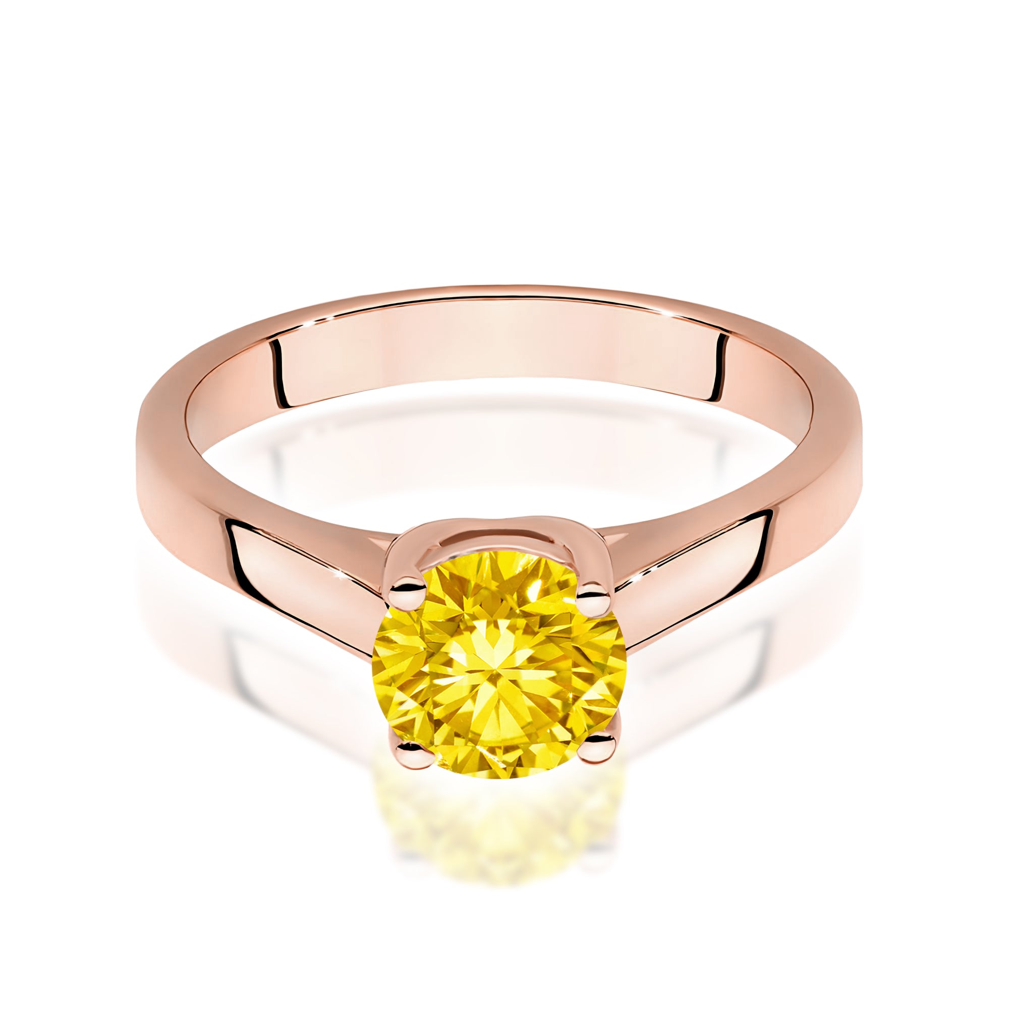 Inel Aur 14K cu Diamant de Laborator 1.00 ct