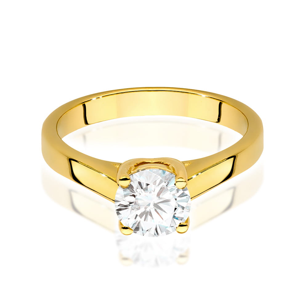 Inel Aur 14K cu Diamante de Laborator 1.00 ct