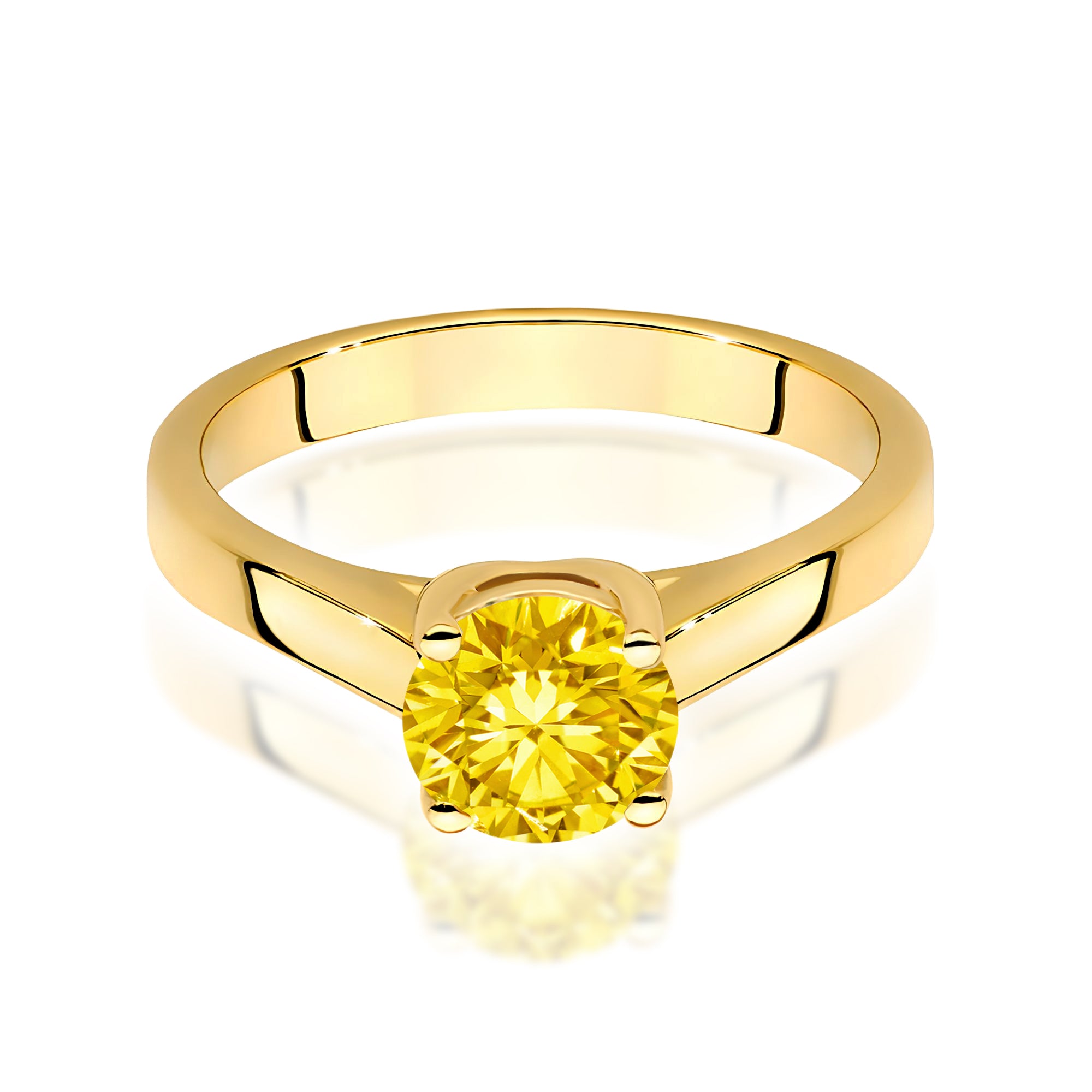Inel Aur 14K cu Diamant de Laborator 1.00 ct