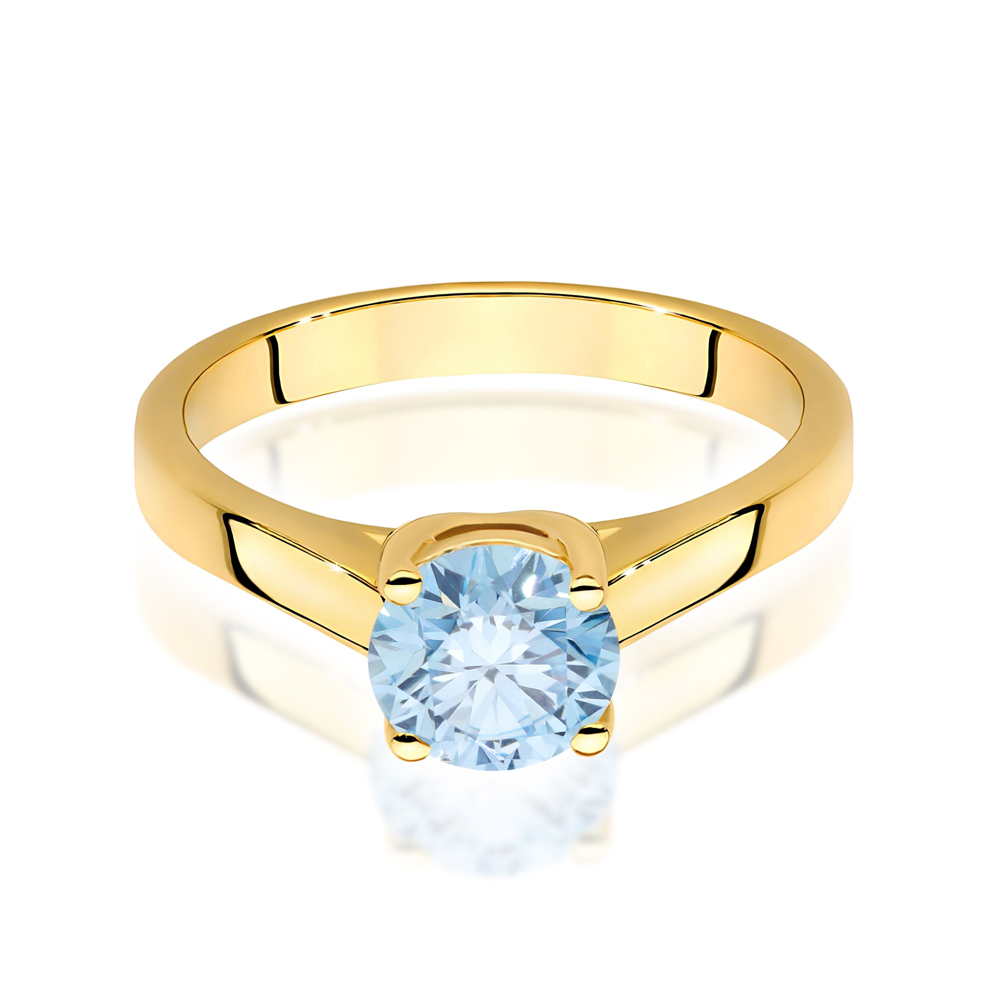 Inel Aur 9K cu Diamant de Laborator 1.00 ct