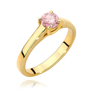 Inel Aur 9K cu Diamant de Laborator 0.50 ct