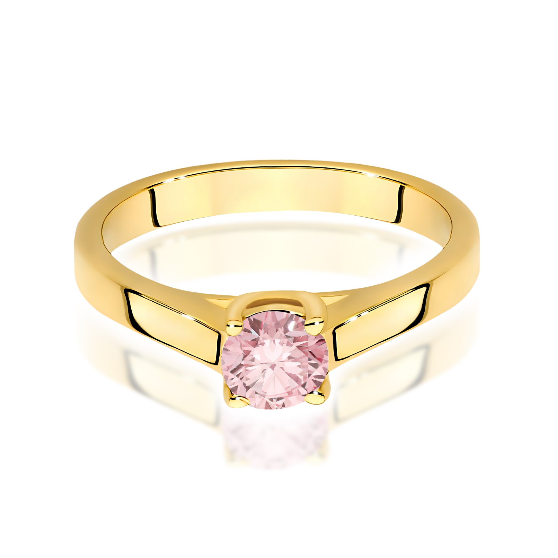 Inel Aur 9K cu Diamant de Laborator 0.50 ct