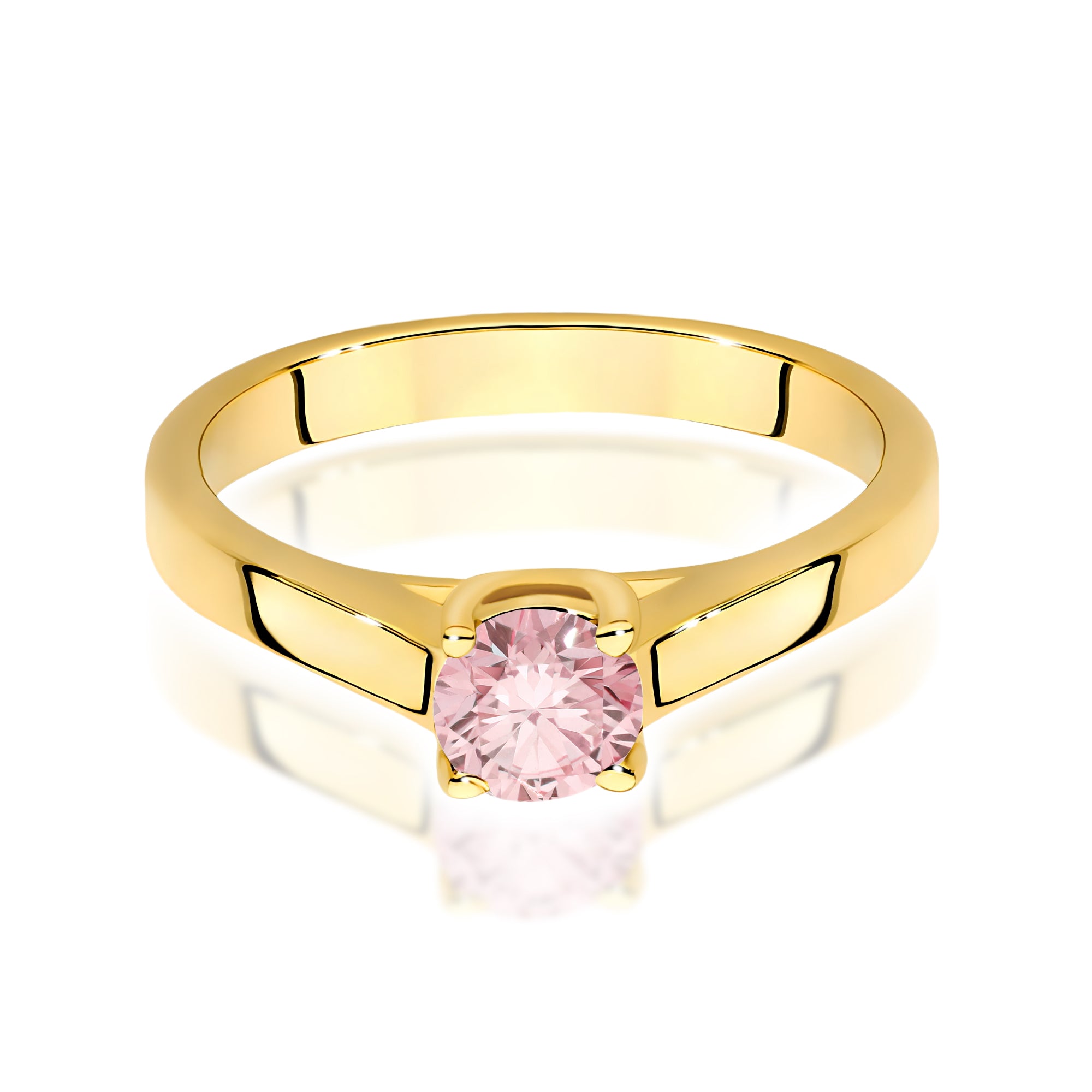 Inel Aur 9K cu Diamant de Laborator 0.50 ct