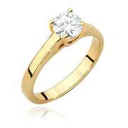 Inel Aur 9K cu Diamant de Laborator 0.70 ct