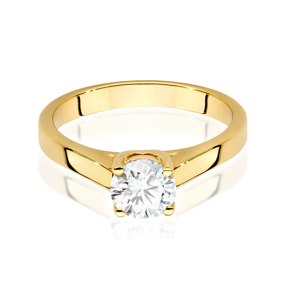 Inel Aur 9K cu Diamant de Laborator 0.70 ct