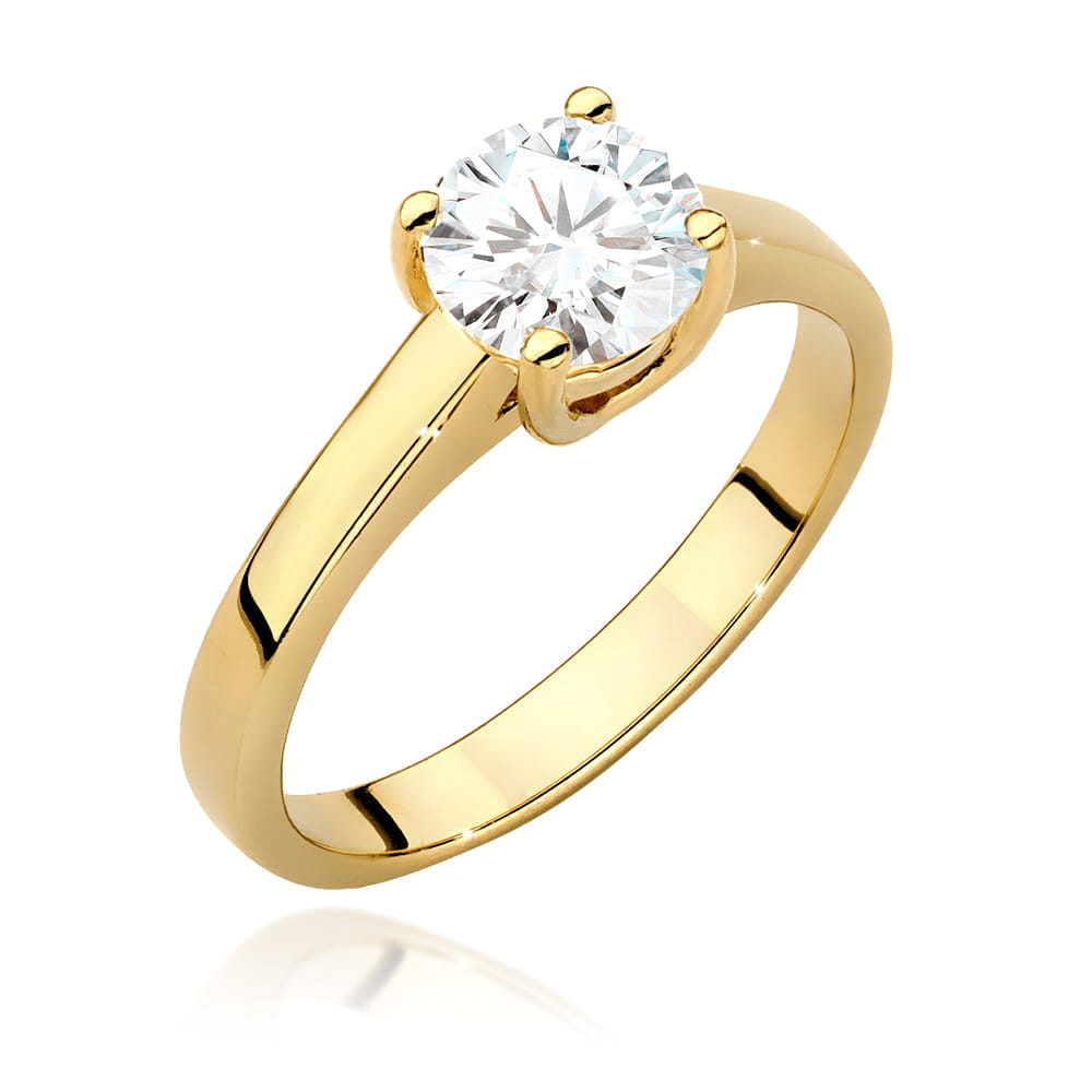 Inel Aur 9K cu Diamant de Laborator 1.00 ct