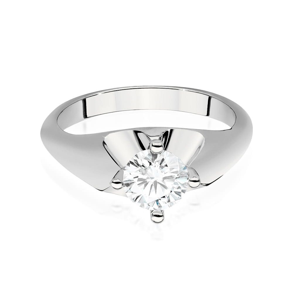 Inel Aur 14K cu Diamante de Laborator 0.70 ct
