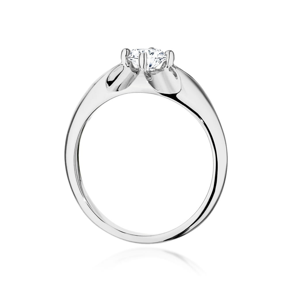 Inel Aur 9K cu Diamant Natural 0.40 ct