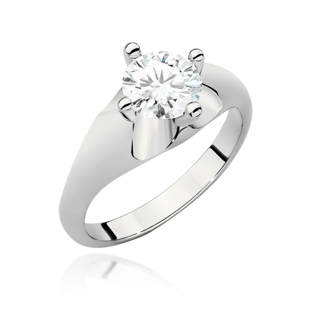 Inel Aur 9K cu Diamant Natural 1.00 ct