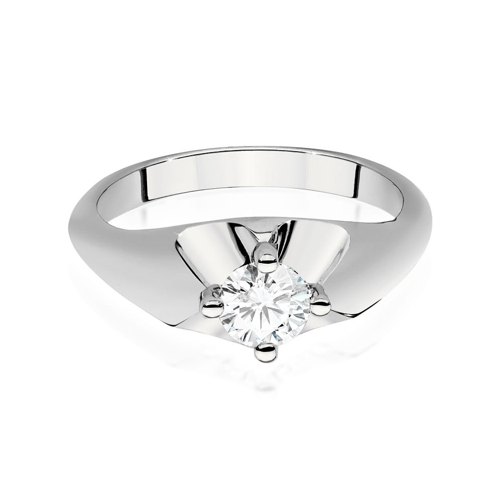 Inel Aur 9K cu Diamant de Laborator 0.50 ct