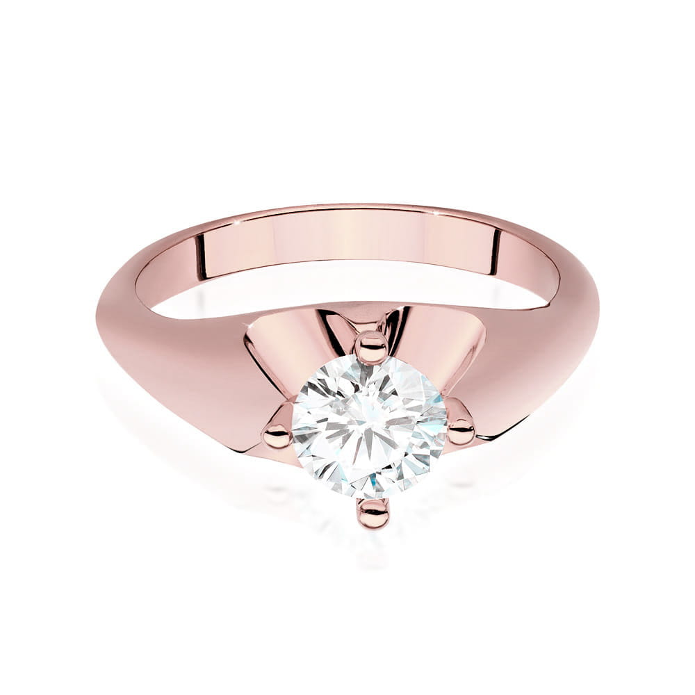 Inel Aur 14K cu Diamante de Laborator 0.70 ct