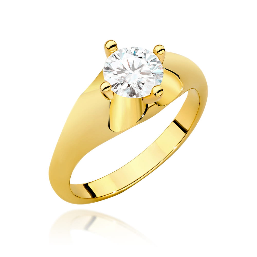 Inel Aur 14K cu Diamante de Laborator 0.70 ct