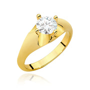 Inel Aur 14K cu Diamant de Laborator 0.70 ct