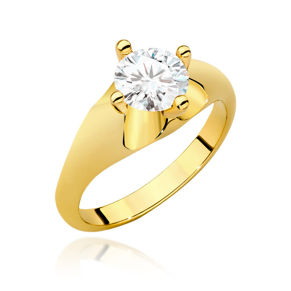 Inel Aur 14K cu Diamante de Laborator 1.00 ct