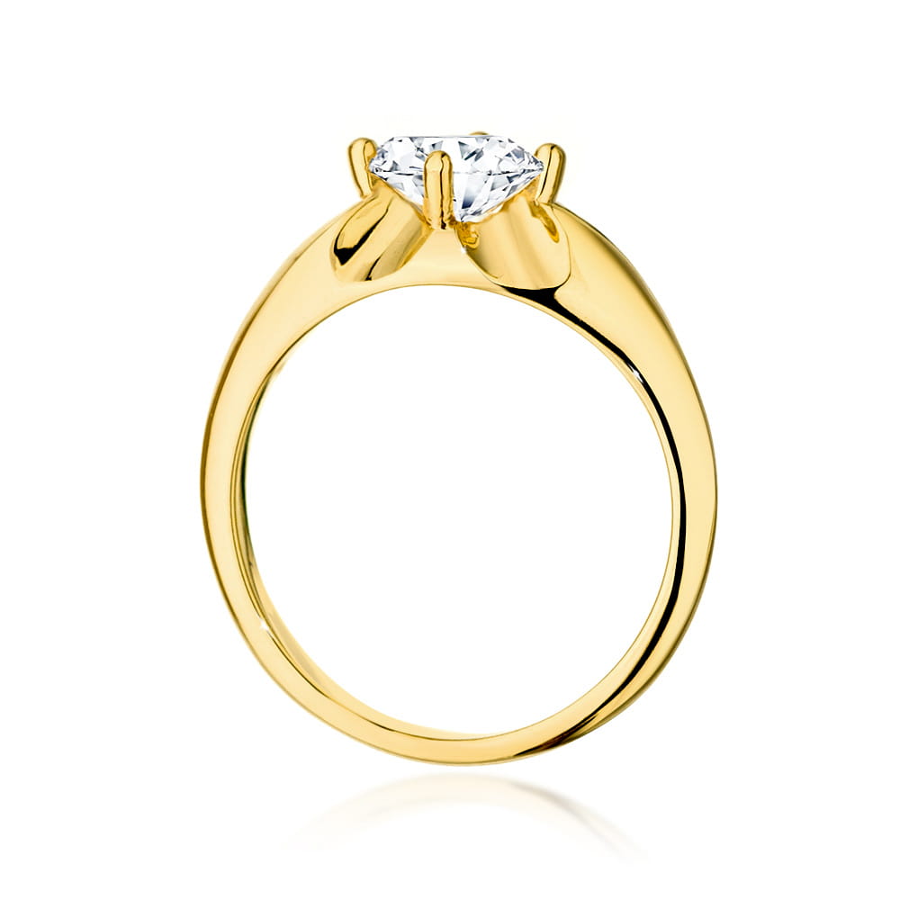 Inel Aur 9K cu Diamant de Laborator 0.70 ct